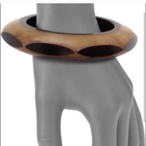 Lafayette 141 Espresso Resin Octane Stone Age Bracelet New in Original Box